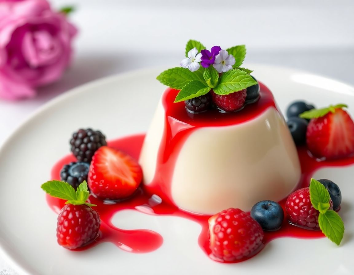 Vanilla Panna Cotta